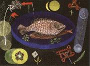 Paul Klee Around the Fish oil on canvas